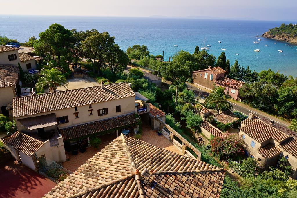 Les Lauriers Roses Aparthotel Le Le Rayol-Canadel-sur-Mer Exterior foto