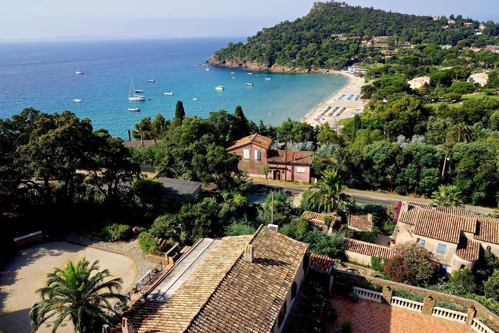 Les Lauriers Roses Aparthotel Le Le Rayol-Canadel-sur-Mer Exterior foto