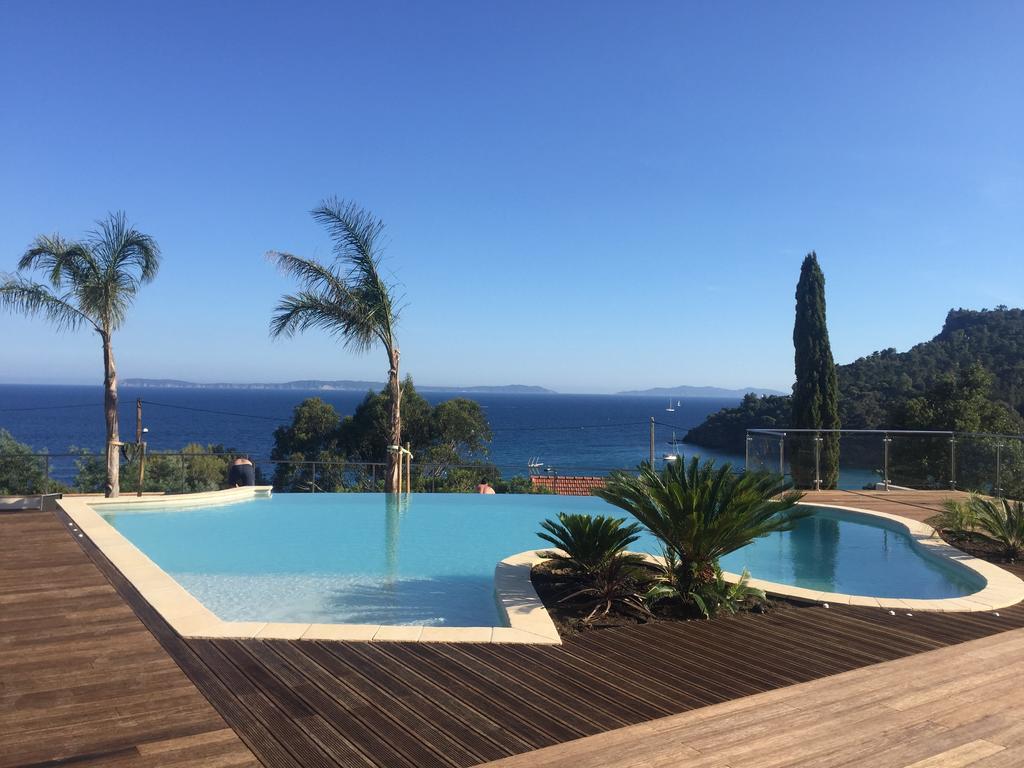Les Lauriers Roses Aparthotel Le Le Rayol-Canadel-sur-Mer Exterior foto