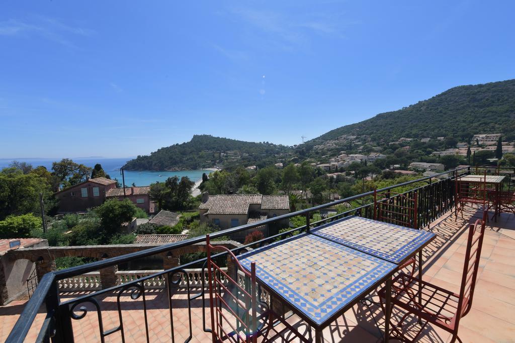 Les Lauriers Roses Aparthotel Le Le Rayol-Canadel-sur-Mer Exterior foto
