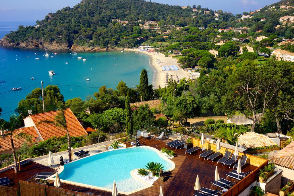 Les Lauriers Roses Aparthotel Le Le Rayol-Canadel-sur-Mer Exterior foto