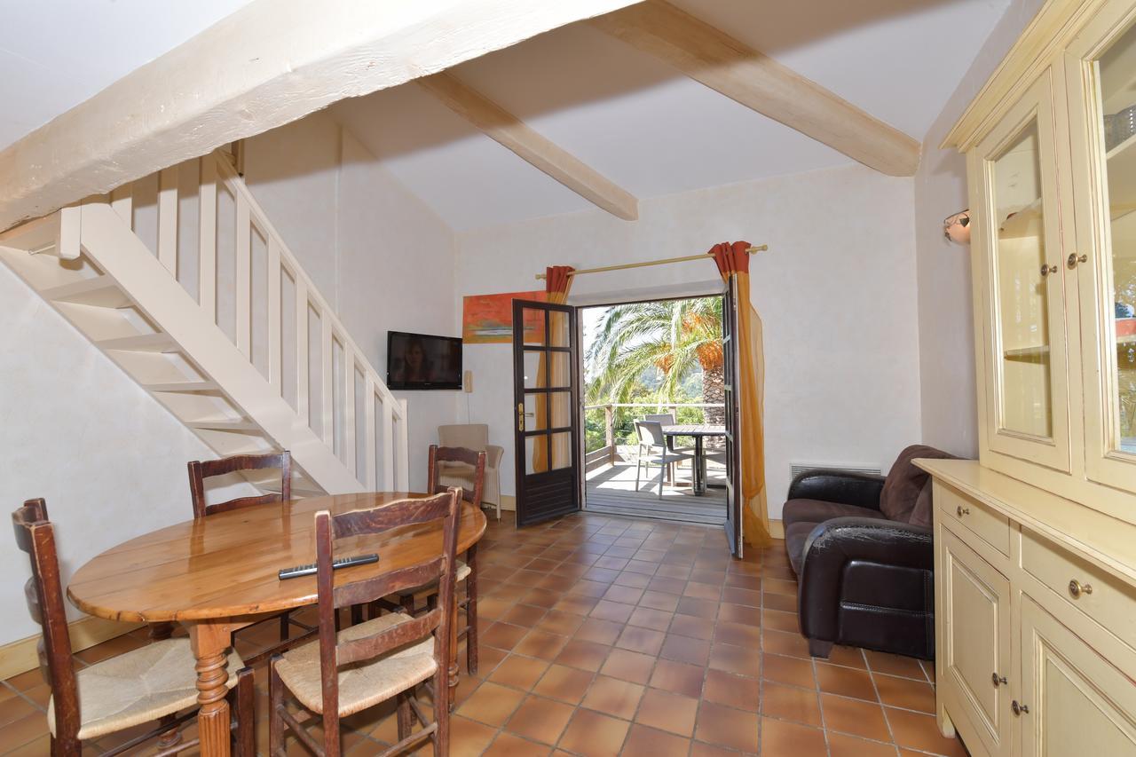 Les Lauriers Roses Aparthotel Le Le Rayol-Canadel-sur-Mer Exterior foto